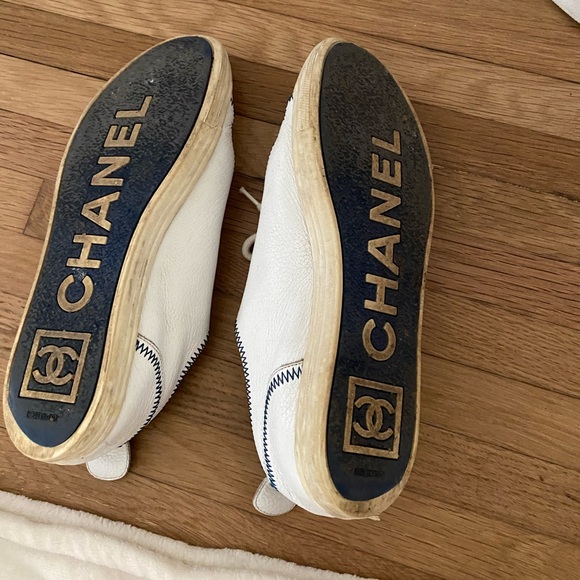 Chanel sneakers! Used but still has so much life left! - Picture 3 of 5